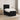Pat boxspring cu saltea cu benzi LED Negru 80 x 200 cm Catifea