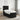 Pat boxspring cu saltea cu benzi LED Negru 80 x 200 cm Catifea