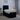 Pat boxspring cu saltea cu benzi LED Negru 80 x 200 cm Catifea