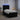 Pat boxspring cu saltea cu benzi LED Negru 120 x 200 cm Catifea