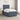 Pat boxspring cu saltea Gri închis 120 x 200 cm Catifea
