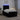 Pat boxspring cu saltea cu benzi LED Negru 120 x 190 cm Catifea