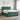 Pat boxspring cu saltea Verde închis 200 x 200 cm Catifea