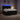 Pat boxspring cu saltea cu benzi LED Negru 200 x 200 cm Catifea