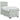 Pat box spring cu saltea și LED Gri deschis 90 x 190 cm Catifea