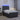 Pat boxspring cu saltea Gri închis 120 x 190 cm Țesătură