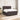 Pat boxspring cu saltea Maro închis 200 x 200 cm Țesătură