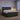 Pat cu arcuri LED și saltea Gri închis 200 x 200 cm Țesătură