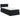 Pat ottoman cu saltea cu headboard Negru 80 x 200 cm Catifea