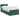 Pat ottoman cu saltea Verde închis 100 x 200 cm Catifea