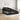 Pat cu storage cu headboard Negru 200 x 200 cm Catifea