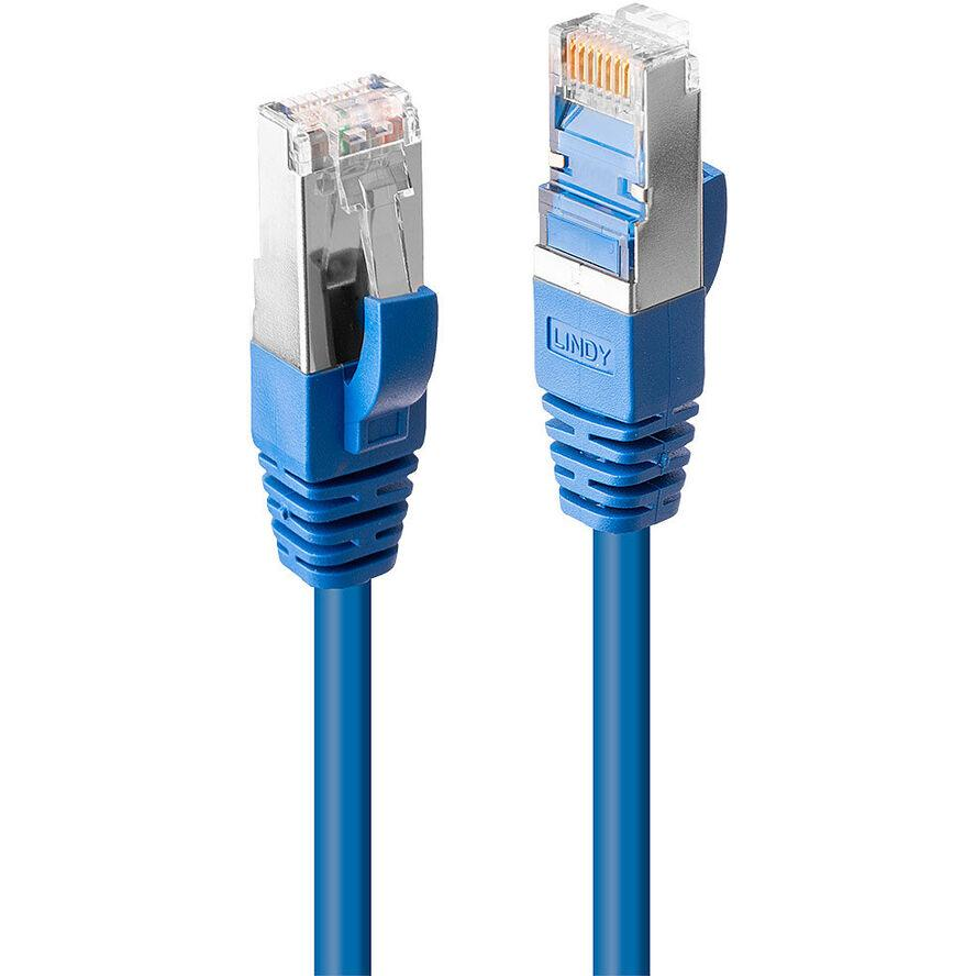 Lindy 45641 hálózati kábel Kék 0,5 M Cat6 SF/UTP (S-FTP) (45641)-0