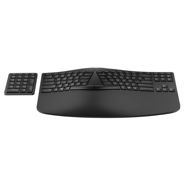 HP vezeték nélküli billentyűzet Ergonomic 965 - fekete (7E756AA#AKC)-0