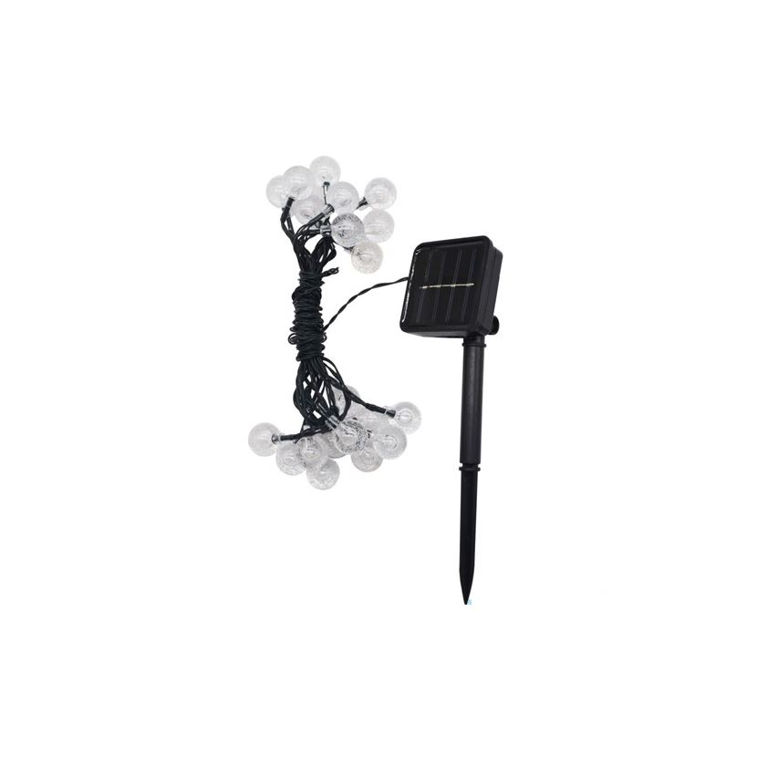 Iris DL-021RGB-SL-20LED szolár LED dekorációs fényfüzér RGB (DL-021RGB-SL-20LED)-0