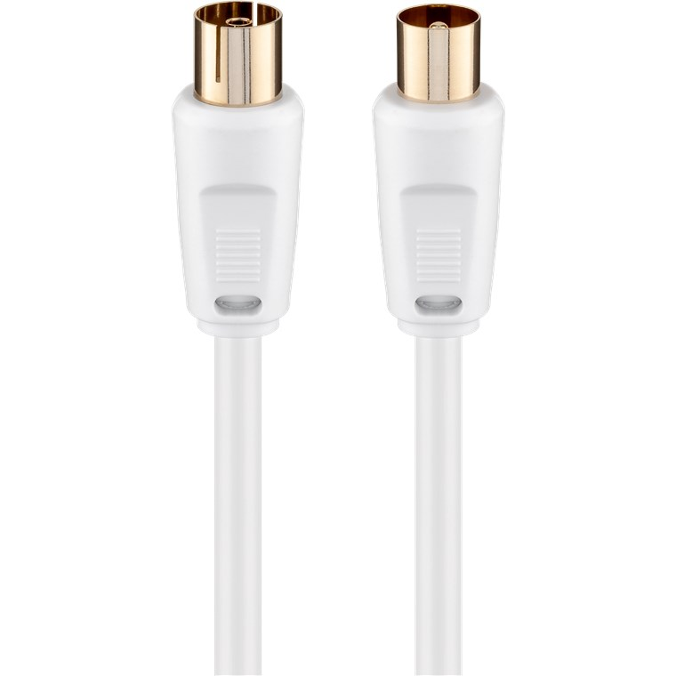 Goobay 67286 Koax antenna kábel 7.5m - Fehér (67286)-0