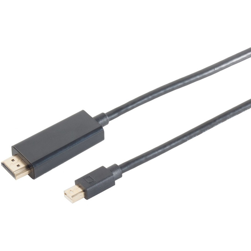mini DisplayPort > HDMI (ST-ST) 1.2 2m Black (10-53035)-0