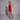 Rochie rosie scurta din satin Be that girl