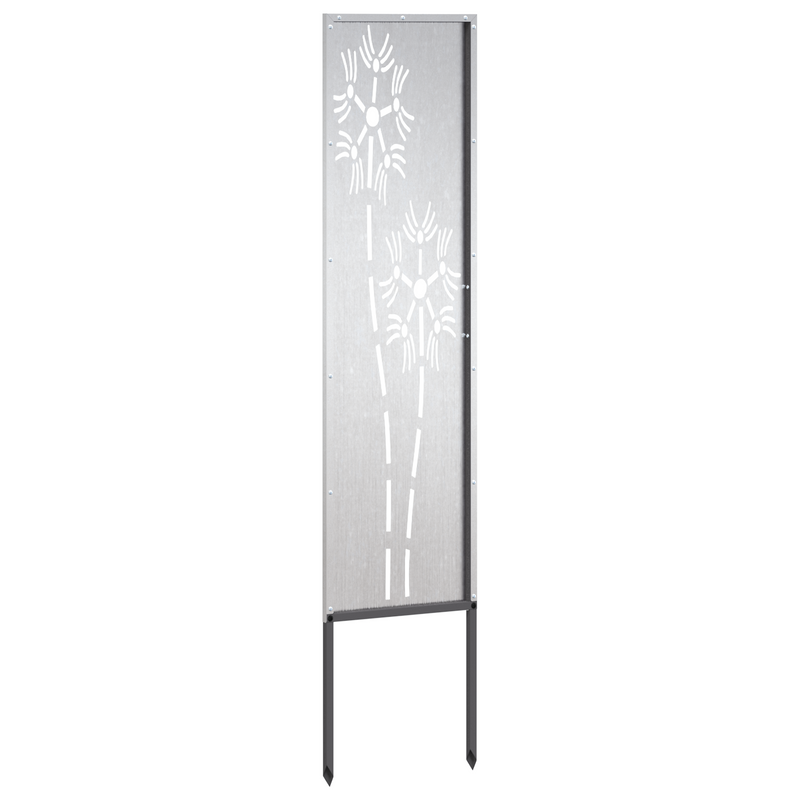 Ecran de intimitate pentru grădină Argintiu 32 x 140 cm