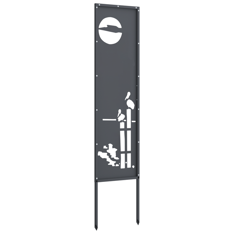Ecran de intimitate pentru grădină Antracit 32 x 140 cm