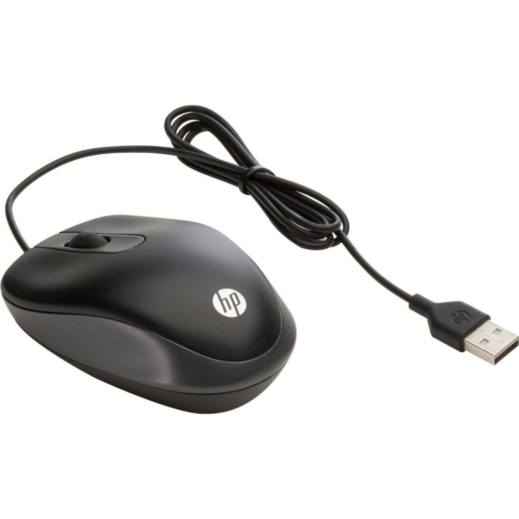 HP optikai egér USB fekete (G1K28AA) (G1K28AA)-0