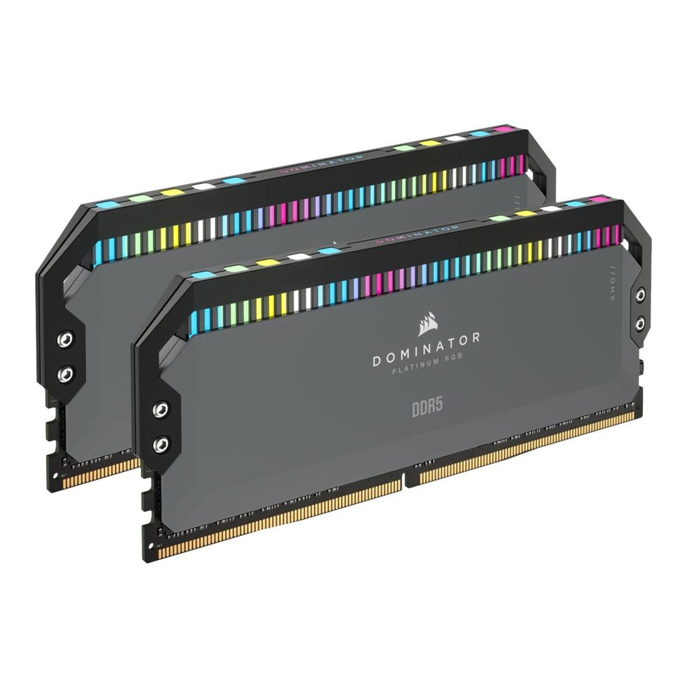 CORSAIR Dominator Platinum RGB - DDR5 - kit - 32 GB_ 2 x 16 GB - DIMM 288-pin - 5600 MHz / PC5-44800 (CMT32GX5M2B5600Z36)-0