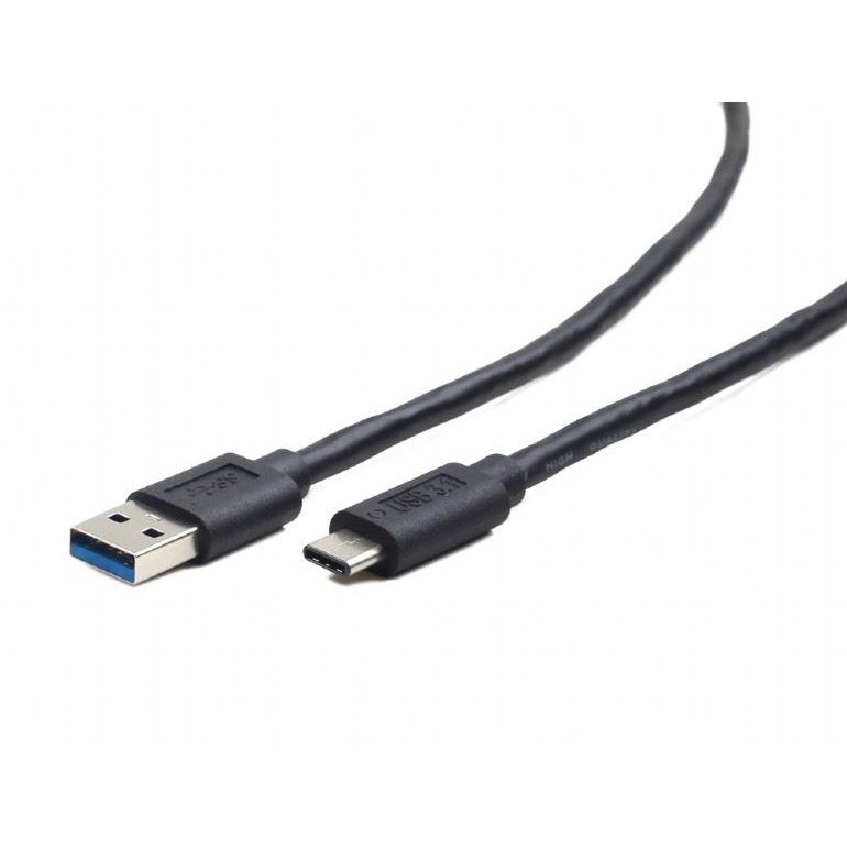 Gembird Cablexpert USB 3.0 AM --> Type-C (AM/CM) kábel 1.8m fekete (CCP-USB3-AMCM-6) (CCP-USB3-AMCM-6)-0