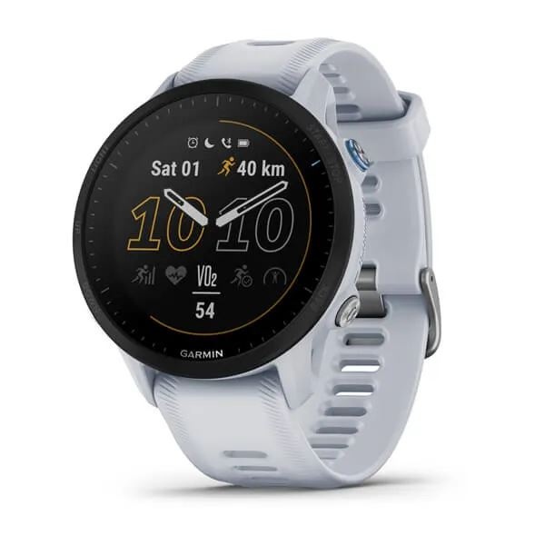 Garmin Forerunner 955 futóóra fehér kő színű (010-02638-31) (010-02638-31)-0