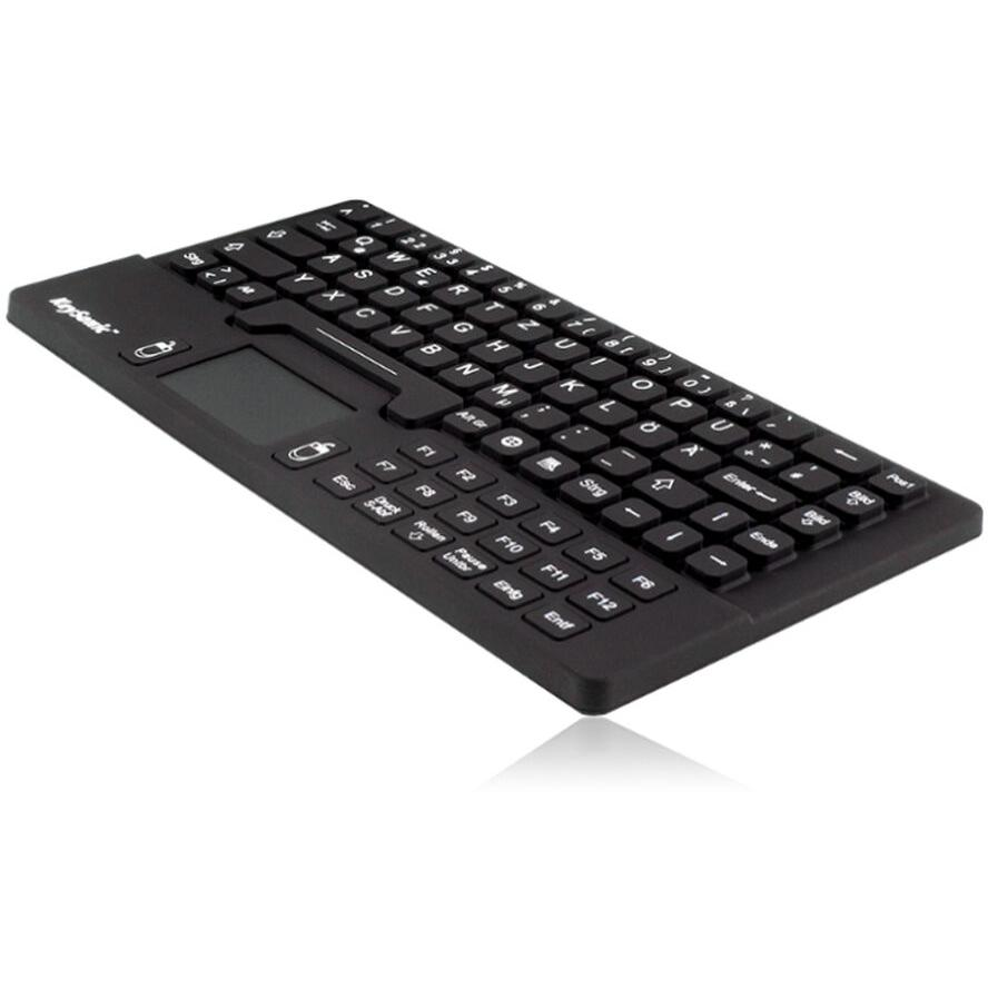 KeySonic KSK-5031IN billentyűzet USB QWERTZ Német Fekete (28096)-0