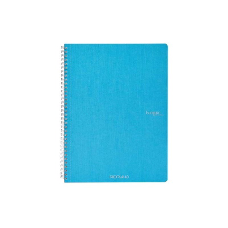 Fabriano Ecoqua 70 lapos A5 kockás spirálfüzet - Türkiz (19148111)-0