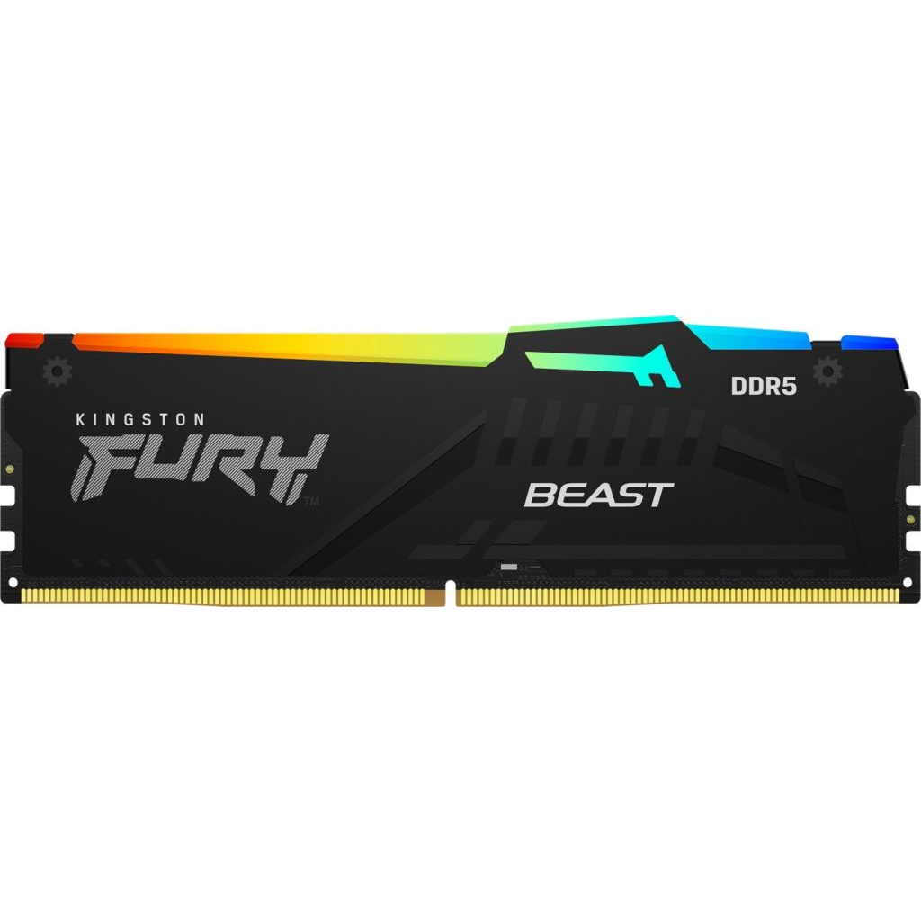 32GB 5600MHz DDR5 RAM Kingston Fury Beast RGB CL36 (KF556C36BBEA-32) (KF556C36BBEA-32)-0