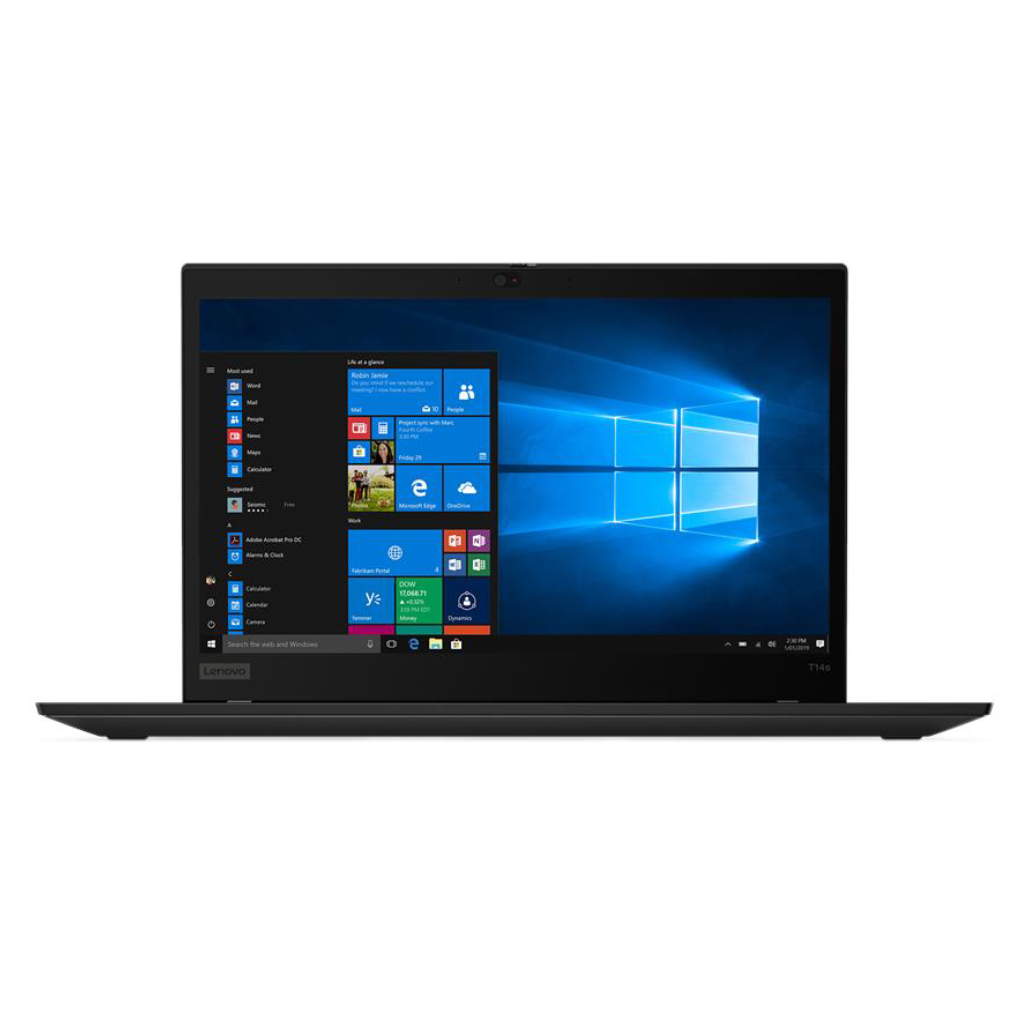 Lenovo ThinkPad T14S G1 Laptop Fekete (14" Touch / Ryzen 5 Pro 4650U / 16GB / 256GB NVME SSD / Win10Pro) - Használt-0
