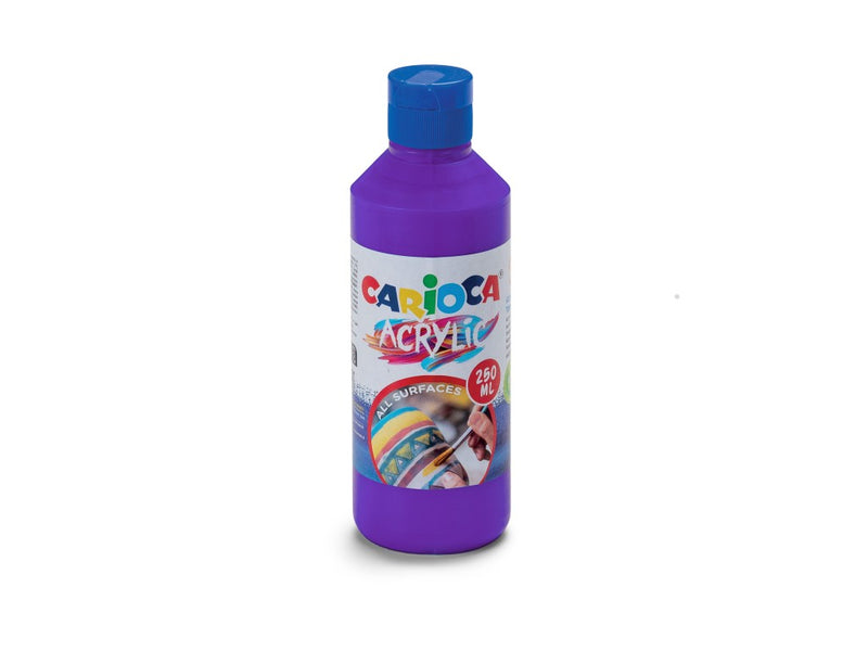 Acuarele acrilice tempera Carioca 250 ml