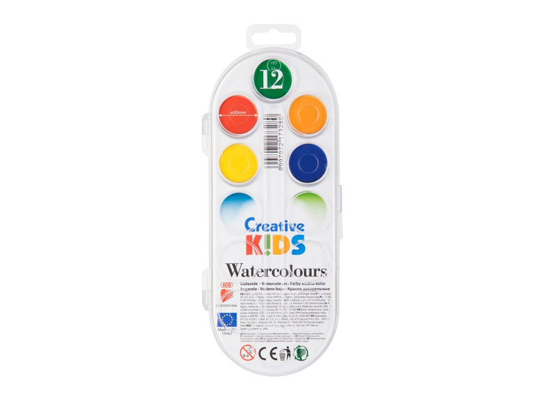 Acuarele 28 mm ICO 12/set