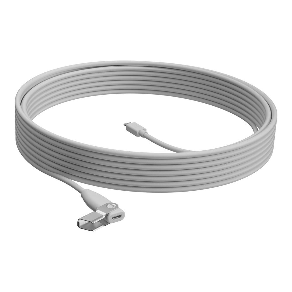 Logitech Rally Mic Pod Extension Cable Fehér (952-000047)-0