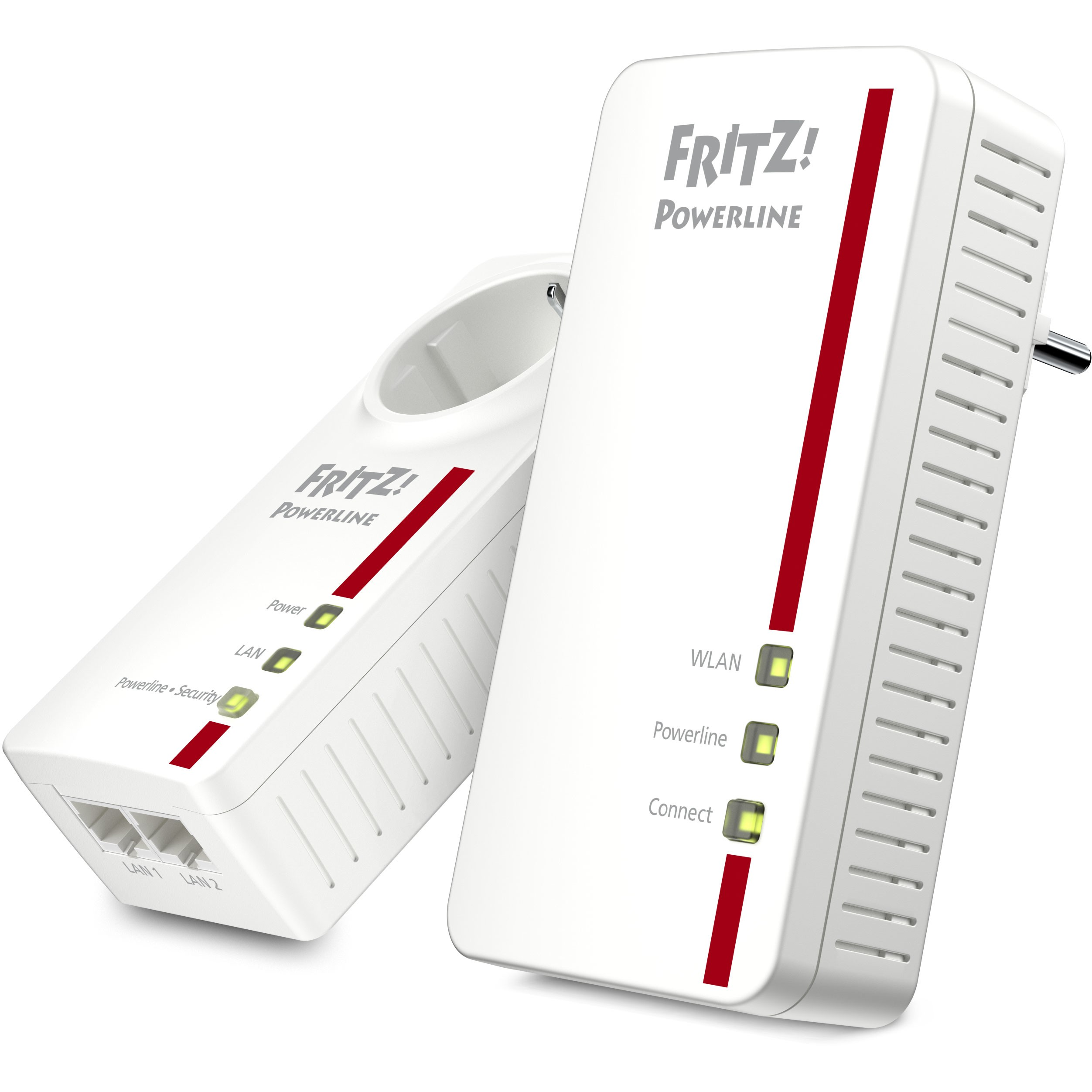 FRITZ!Powerline 1260E WLAN Set 1200 Mbit/s Ethernet/LAN csatlakozás Wi-Fi Fehér (20002795)-0