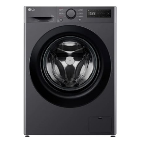 LG F4WR510SBM elöltöltős mosógép gőz funkcióval szürke (F4WR510SBM)-0