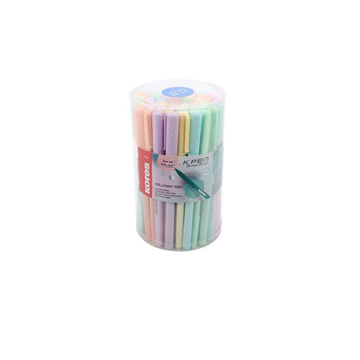 Kores KOR M Kupakos háromszögletű vegyes színű golyóstoll - 0,7mm (50db) (37086)-0