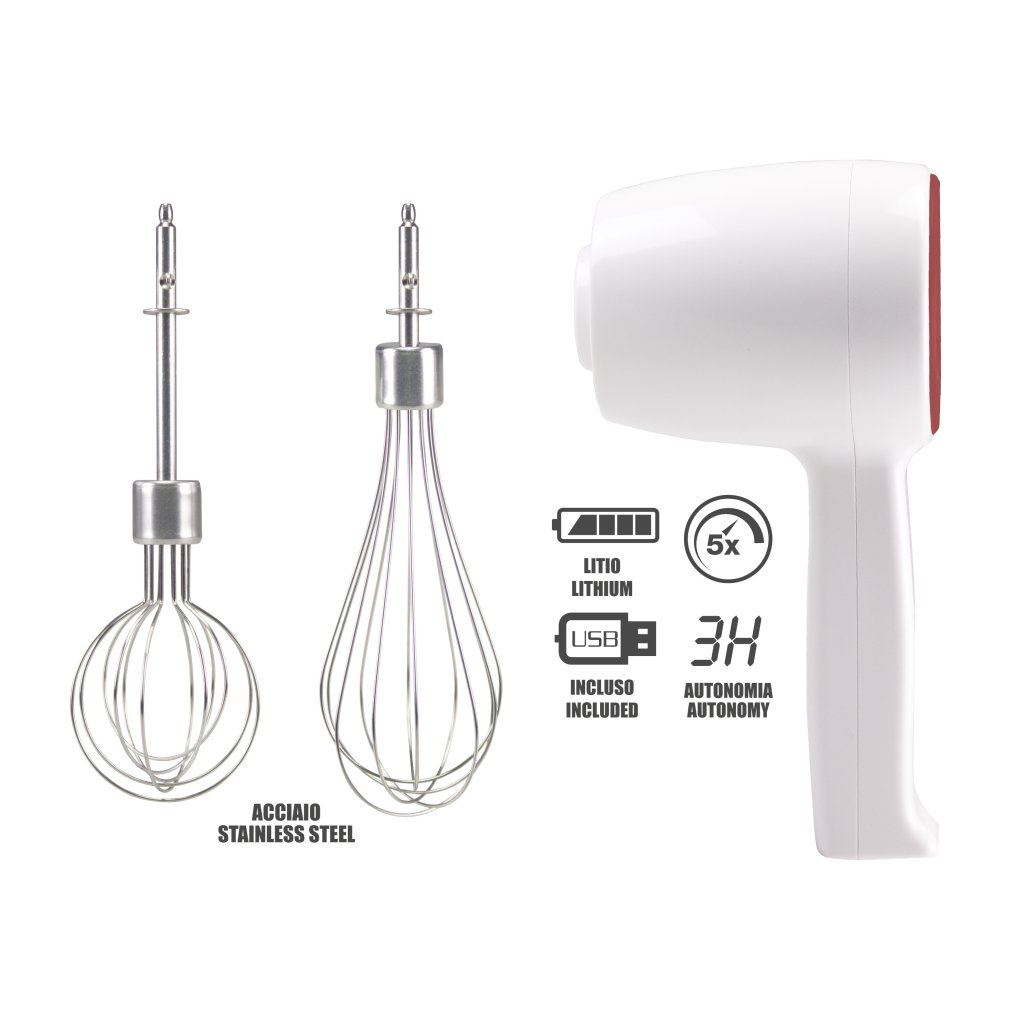 Beper P102SBA007 akkumulátoros kézi mixer (P102SBA007)-0