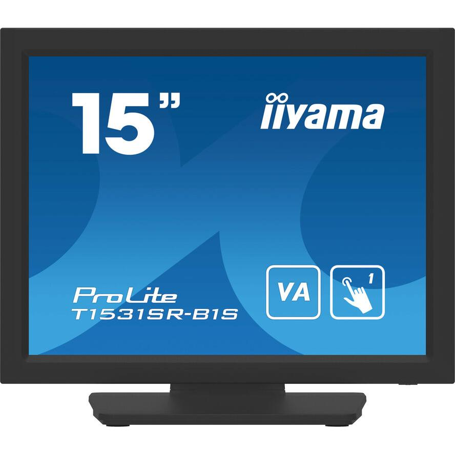 iiyama T1531SR-B1S POS-monitor 38,1 cm (15") 1024 x 768 pixelek XGA Érintőképernyő (T1531SR-B1S)-0