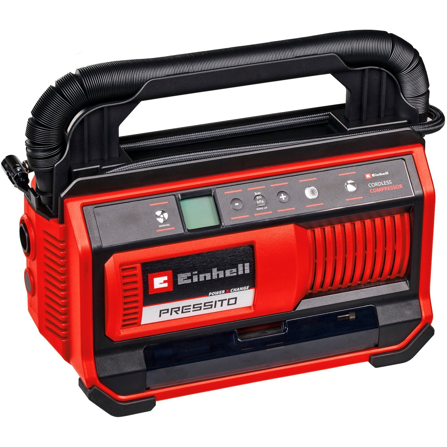 Einhell PRESSITO 18/25 18V Akkumulátoros kompresszor (Akku és töltő nélkül) (4020420)-0