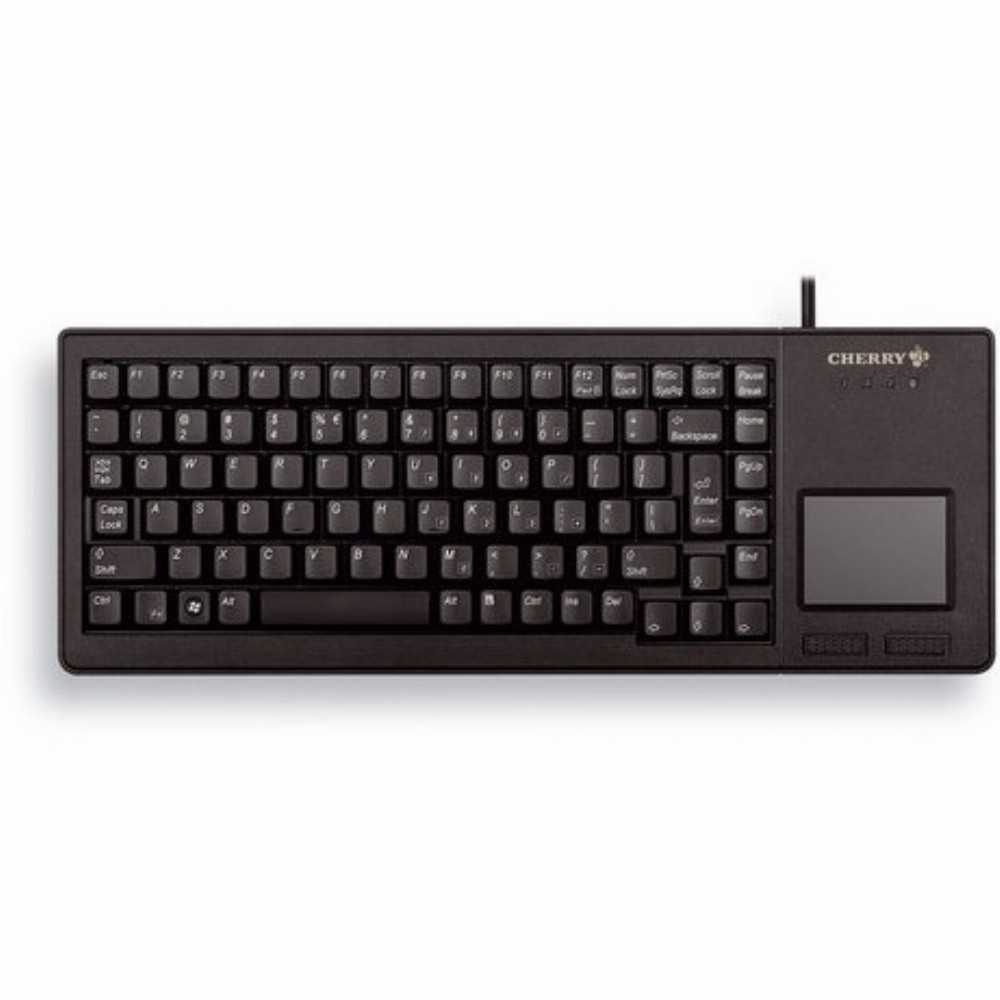 CHERRY XS Touchpad billentyűzet USB QWERTZ Német Fekete (G84-5500LUMDE-2)-0