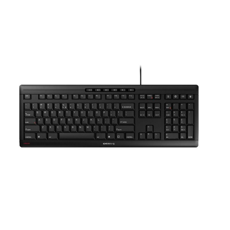 Cherry STREAM UK billentyűzet fekete (JK-8500GB-2) (JK-8500GB-2)-0