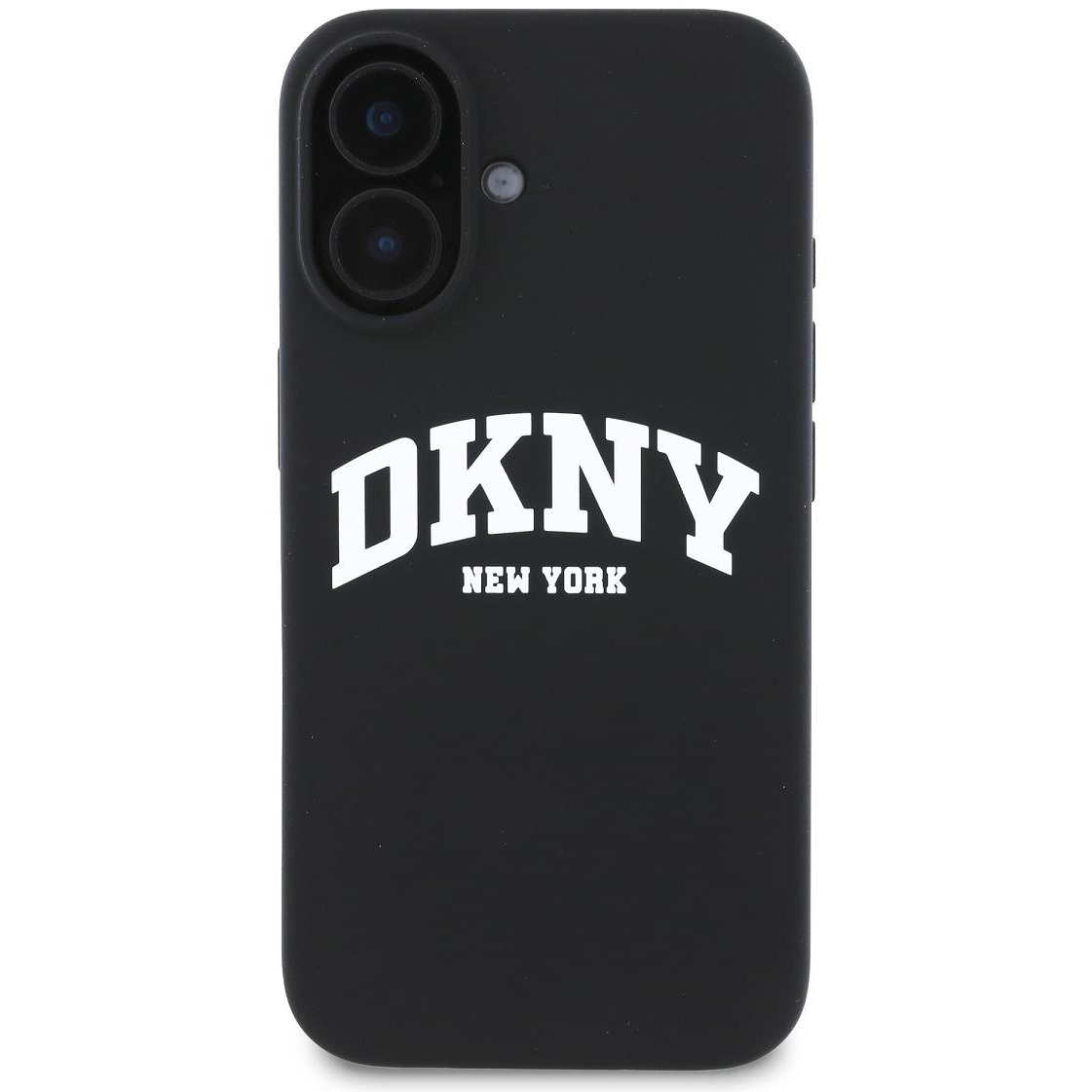 DKNY Liquid Silicone Arch Logo MagSafe iPhone 16 Black tok (DKHMP16SSNYACH)-0