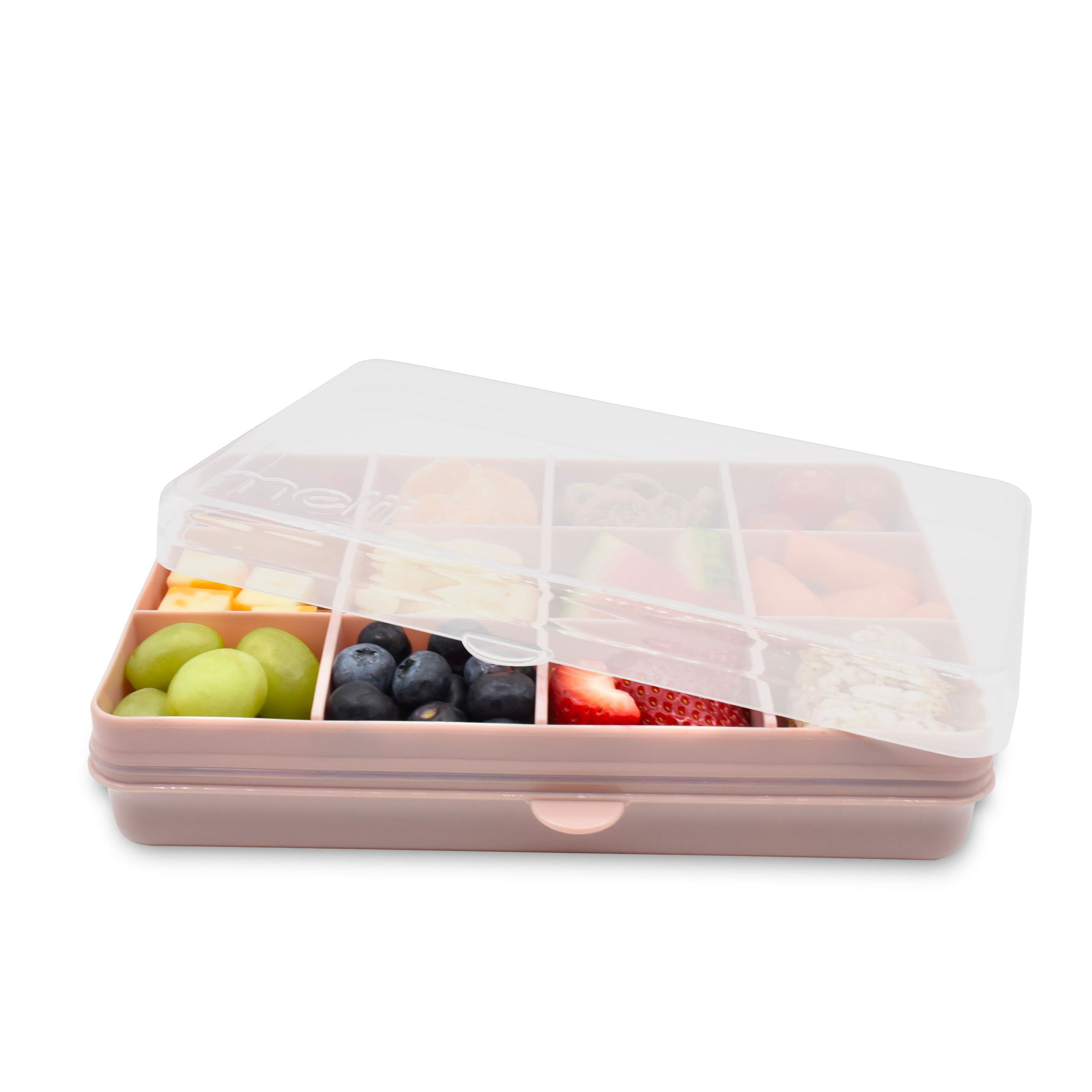 Melii Snackle Box uzsonnás doboz, rózsaszín (790693188009)-0