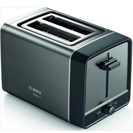 Bosch TAT5P425 kenyérpirító 2 szeletek száma 970 W Fekete (TAT5P425_)-0