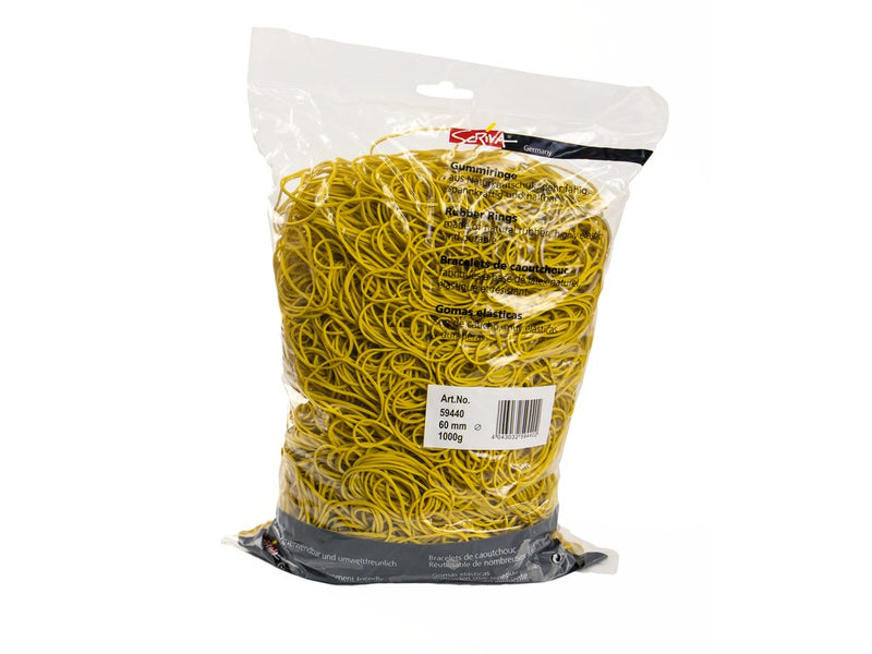 Benzi de cauciuc Forster 60 mm 1 kg/pungă
