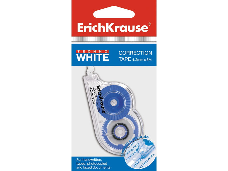 Aparat bandă corectoare 4,2 mm x 5 m Techno White Mini EK