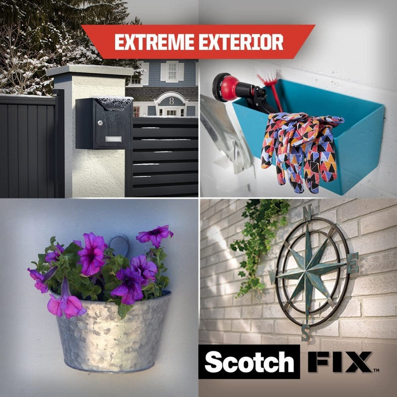 Bandă dublu adezivă montare exterior, 19 mm x 1,5 m 3M Scotch-Fix™ Extreme