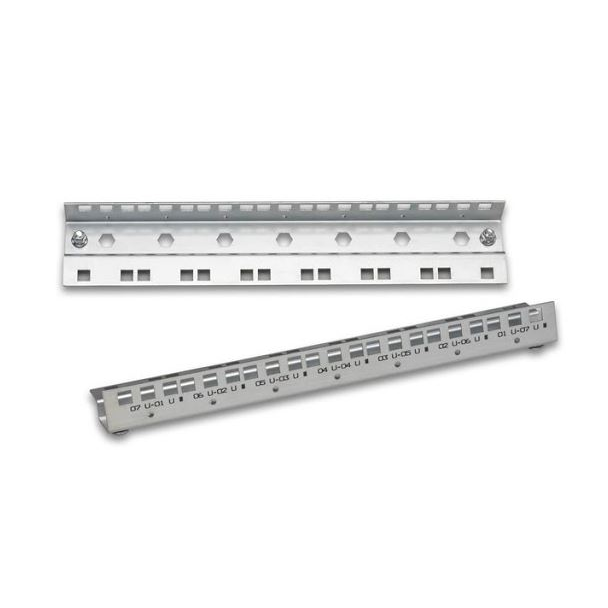 Lande 9U horganyozott raszter-sín (LN-PRF-CMD-09UD-ZN) (LN-PRF-CMD-09UD-ZN)-0