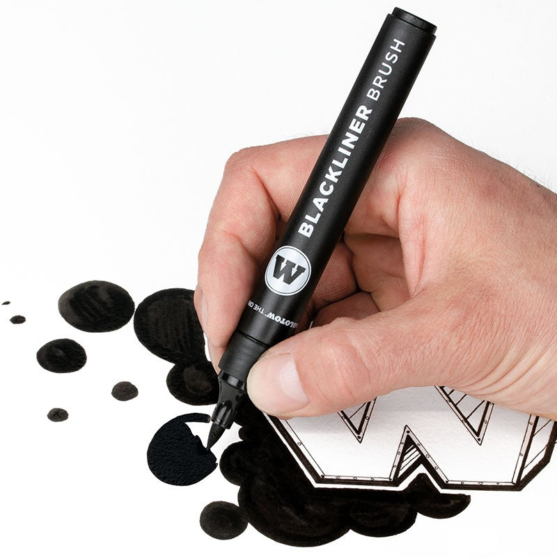 Blackliner Brush Molotow black